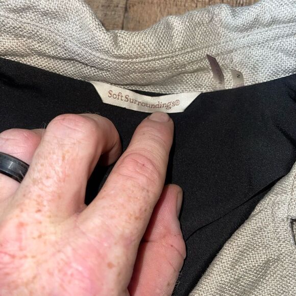 Soft surroundings Avalon linen vest - Picture 12 of 14